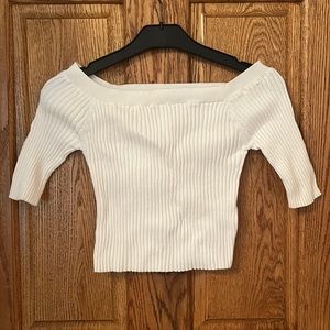COPY - Off the shoulder ribbed top